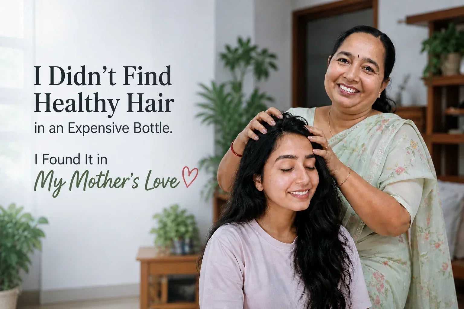I Didn't Find Healthy Hair in an Expensive Bottle. I Found It in My Mother's Love.