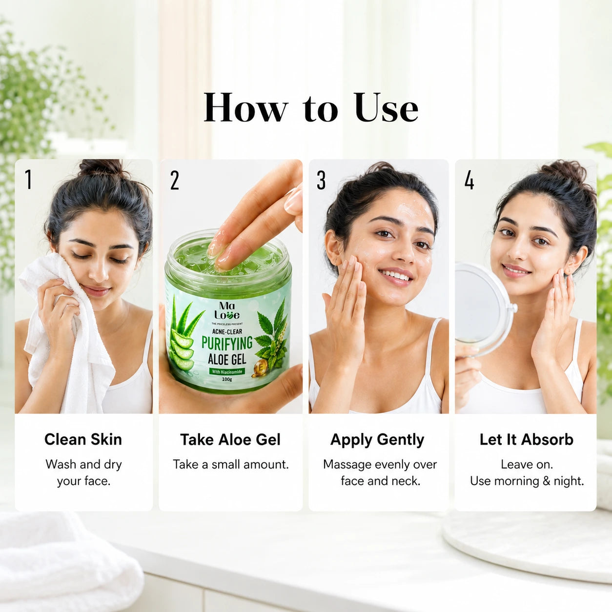 Purifying Aloe Gel