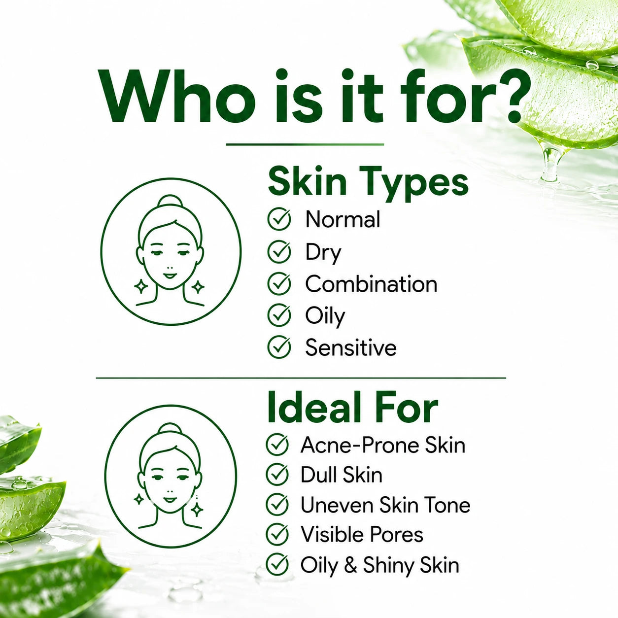 Purifying Aloe Gel