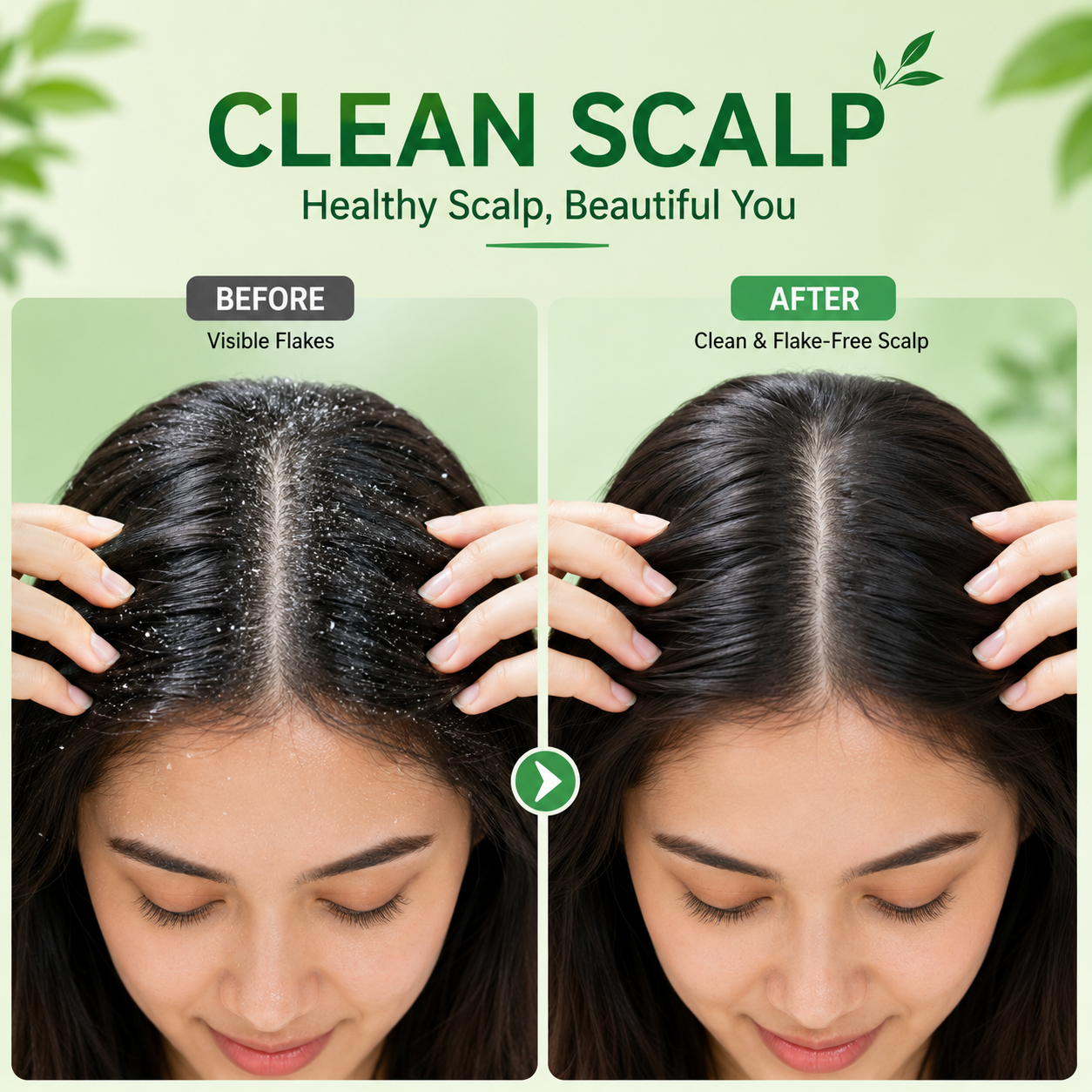 Flake Off Tea Tree & Pro-Vitamin B5 Anti-Dandruff Shampoo